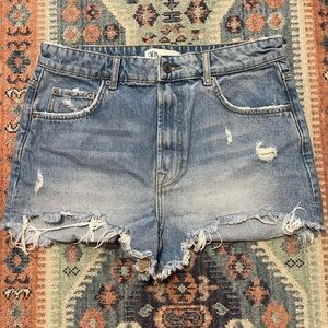 ZARA denim shorts